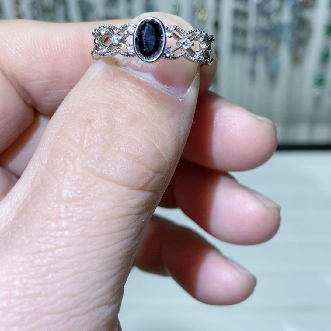 紫晶珠宝半成品银S925镶嵌