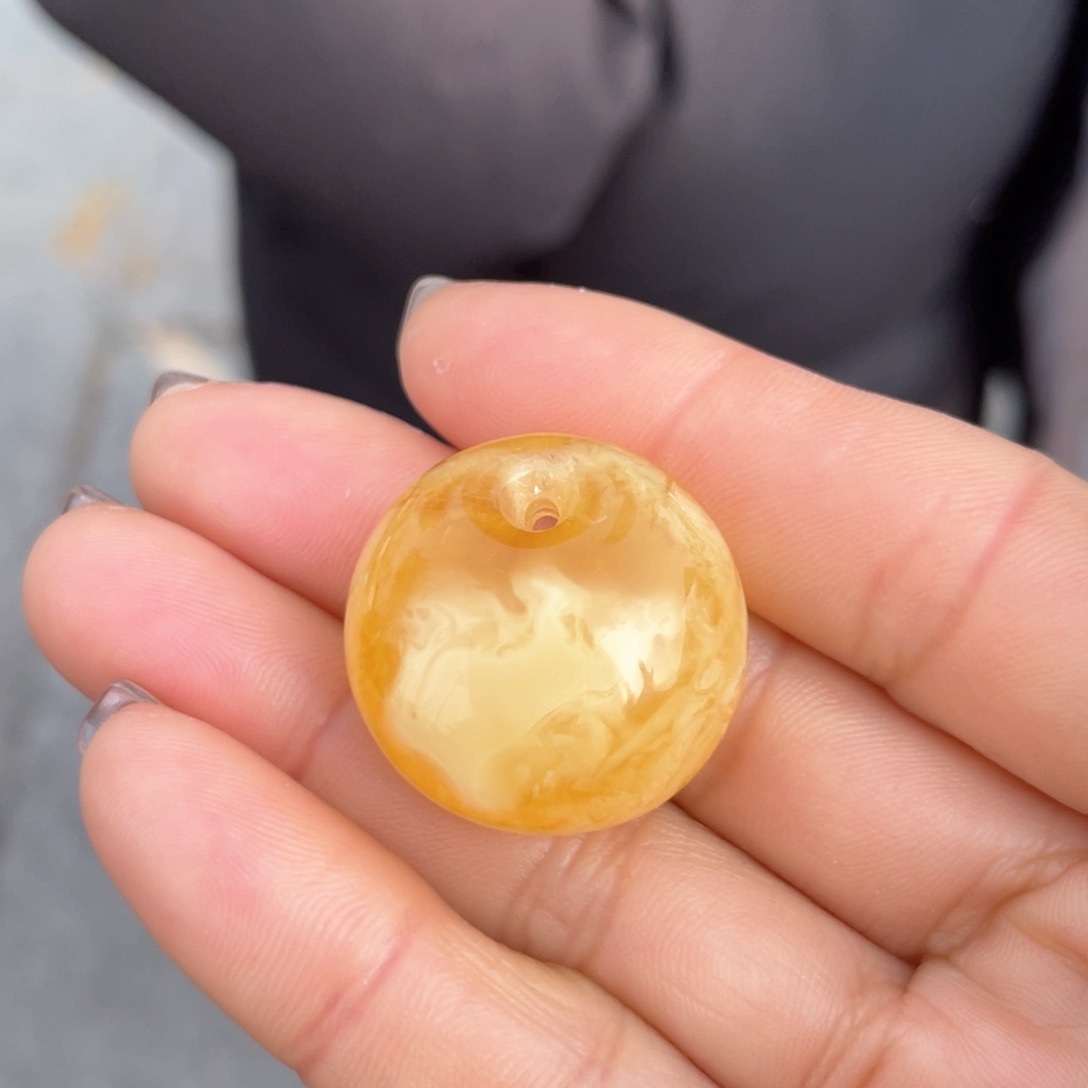 蜜蜡颈饰未镶嵌蜜蜡