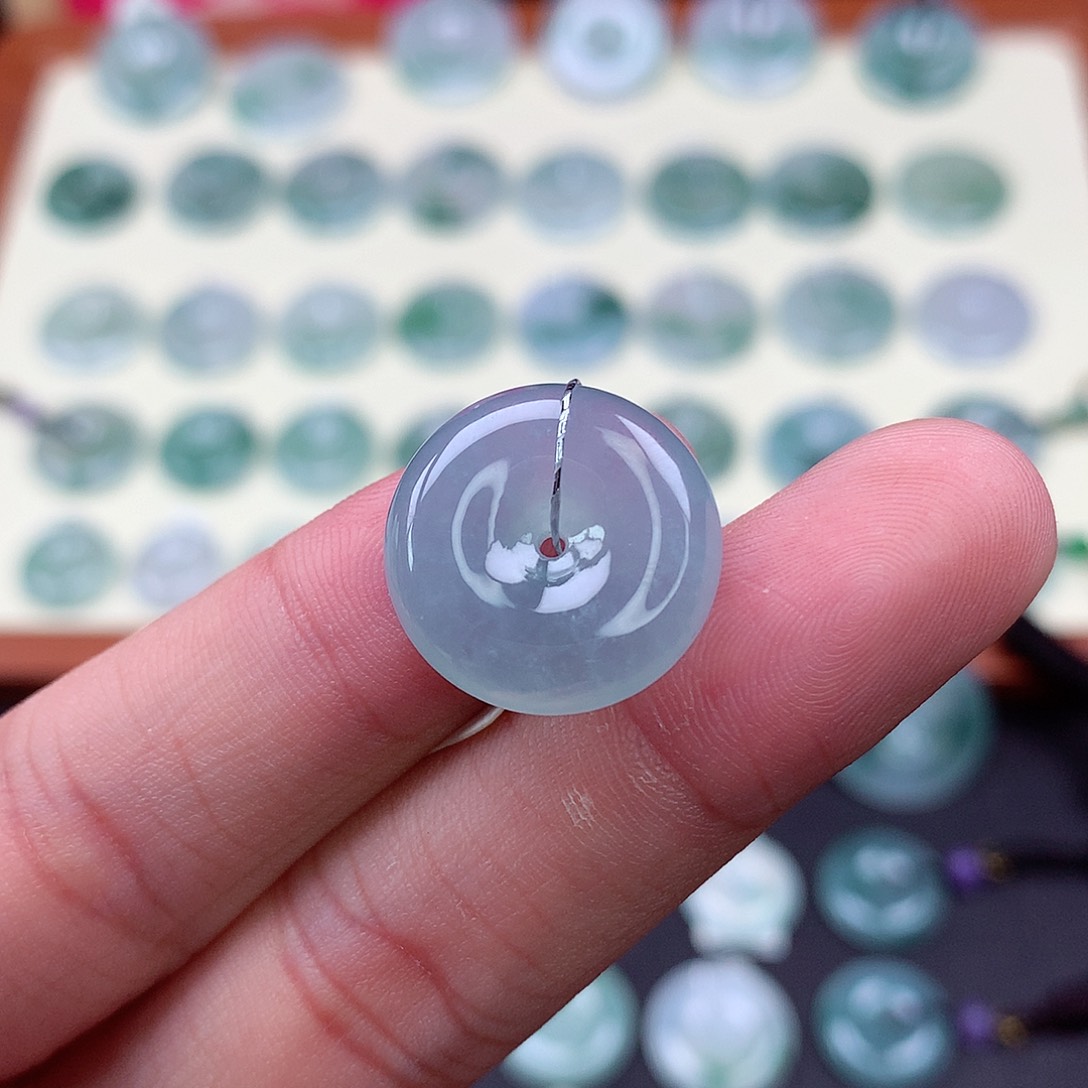 颈饰未镶嵌翡翠21 尺寸18.8-6.3