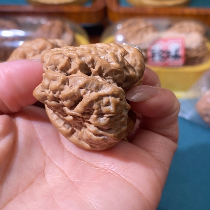 文玩核桃吊坠喜*笑毒蟾