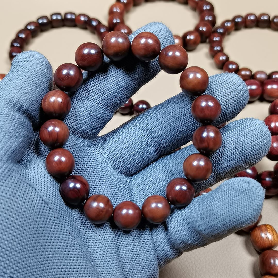 黄花梨/降香黄檀手串/手链海黄老料1.2规格手串