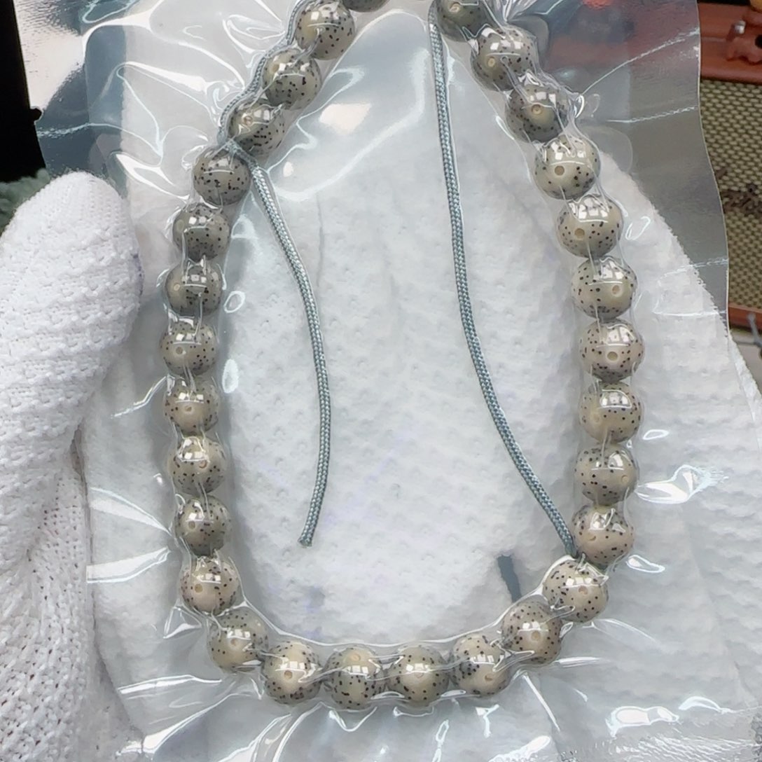 星月菩提手串果冻针尖星10mm