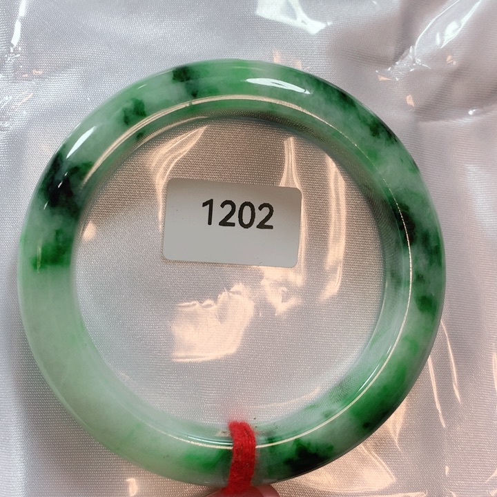 翡翠手镯未镶嵌天然翡翠手镯56