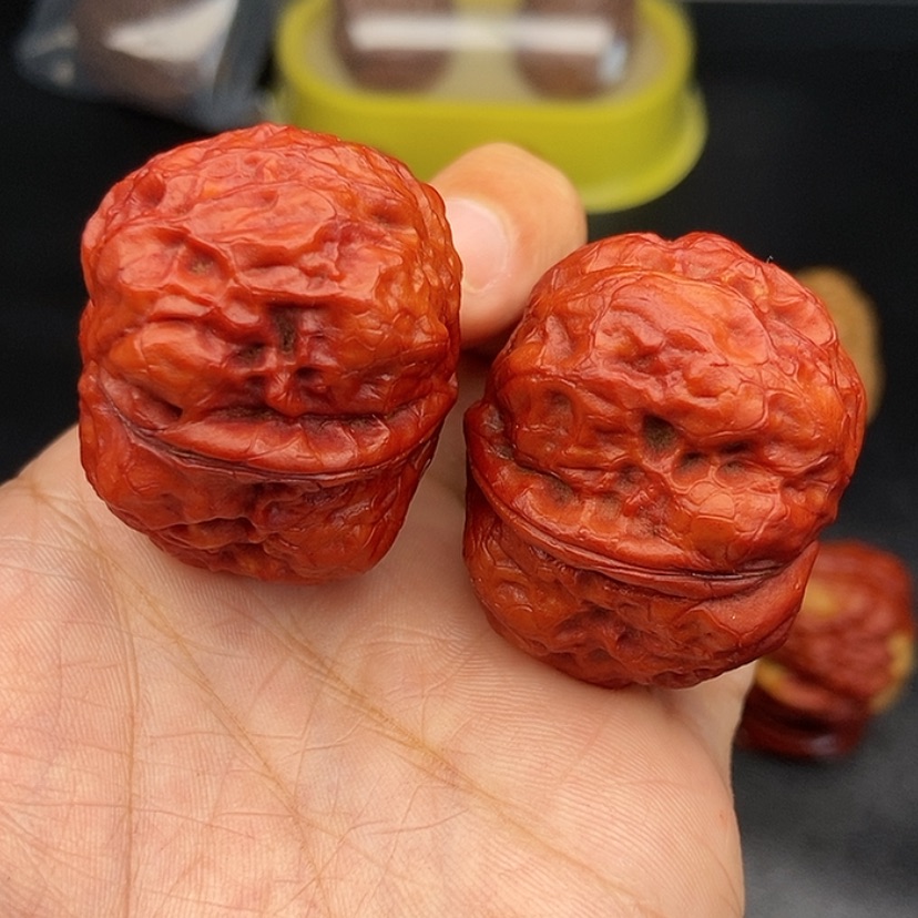 【闪购商品】把件文玩核桃39尺方尊妖蟾
