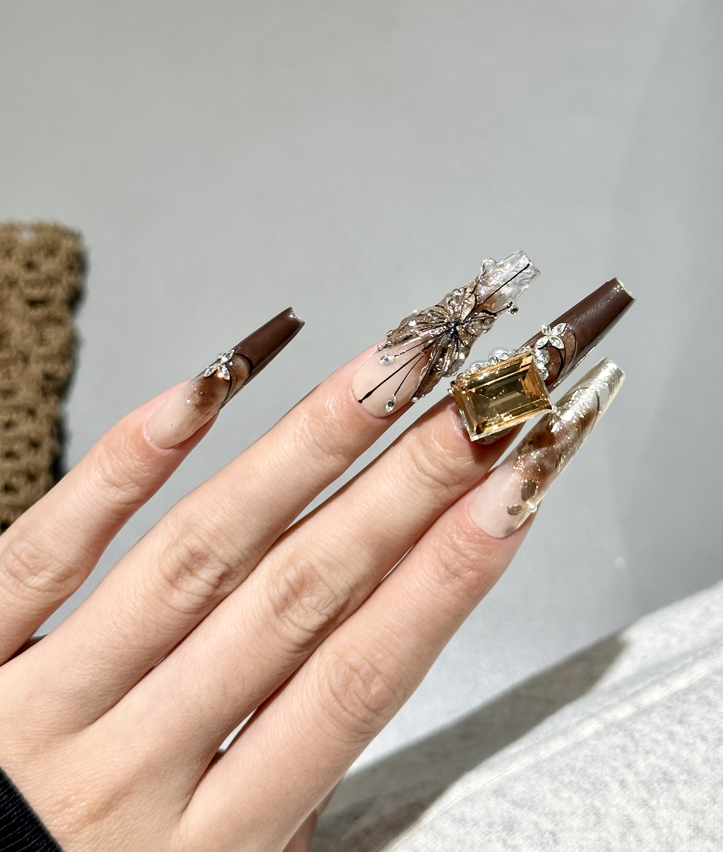 Less.nail【预售款】【NO退NO换】纯手工穿戴甲