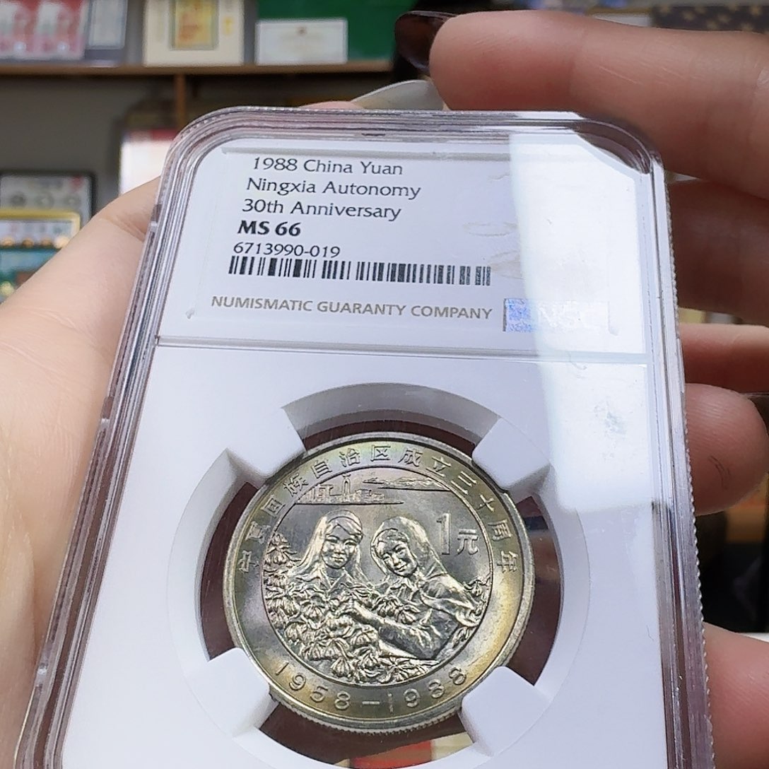 其他普通金属宁夏币66ngc