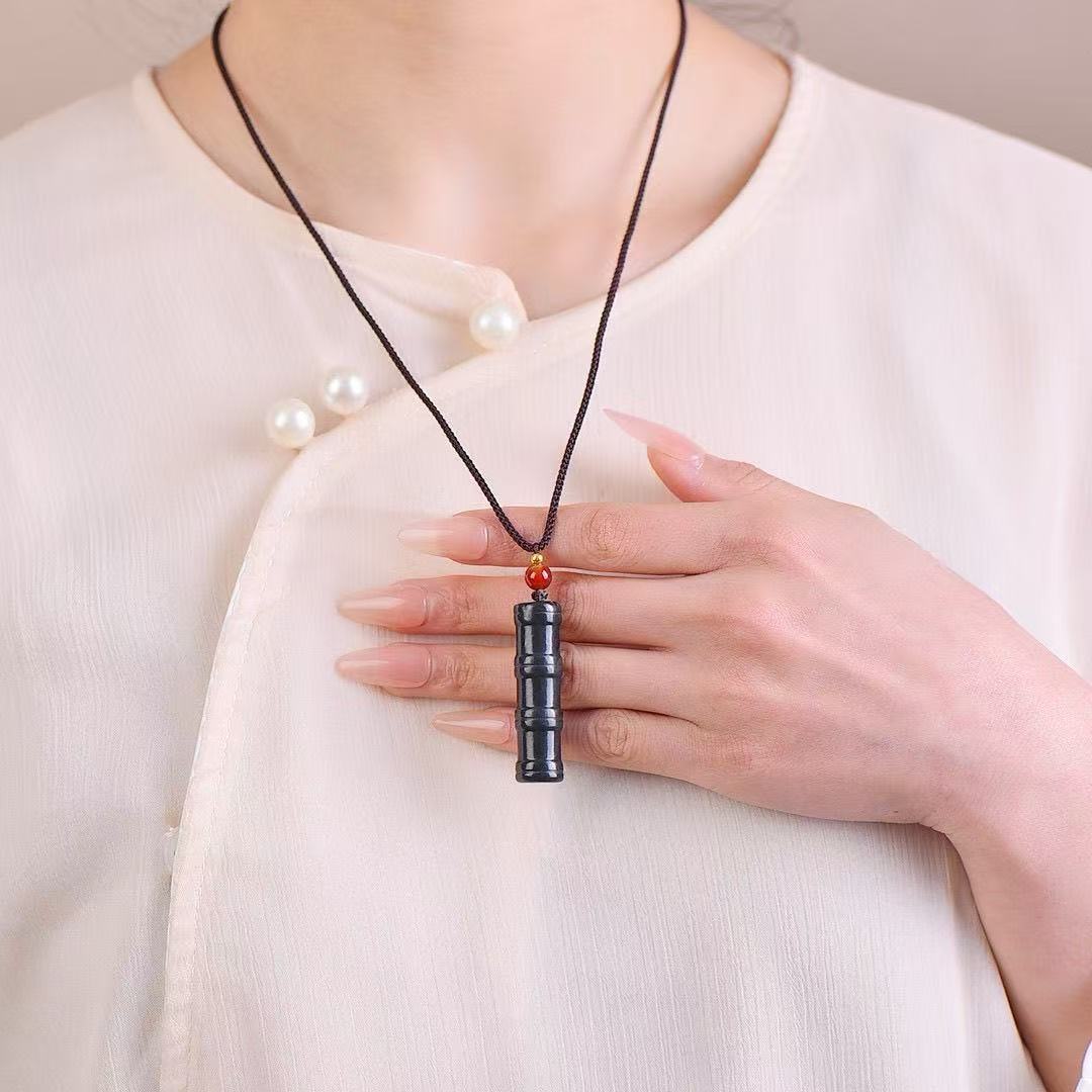 【鲍总福利】和田玉未镶嵌多样性发其一和田玉竹节  211