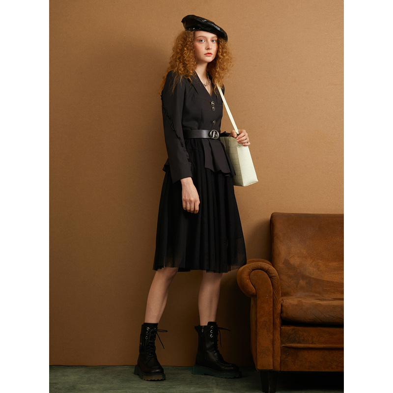 【九月】D63长袖连衣裙5W1L94102