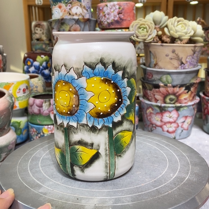 景德镇艺术手绘作品