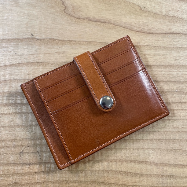 mbox植鞣牛皮卡包 真皮多功能简约小卡包