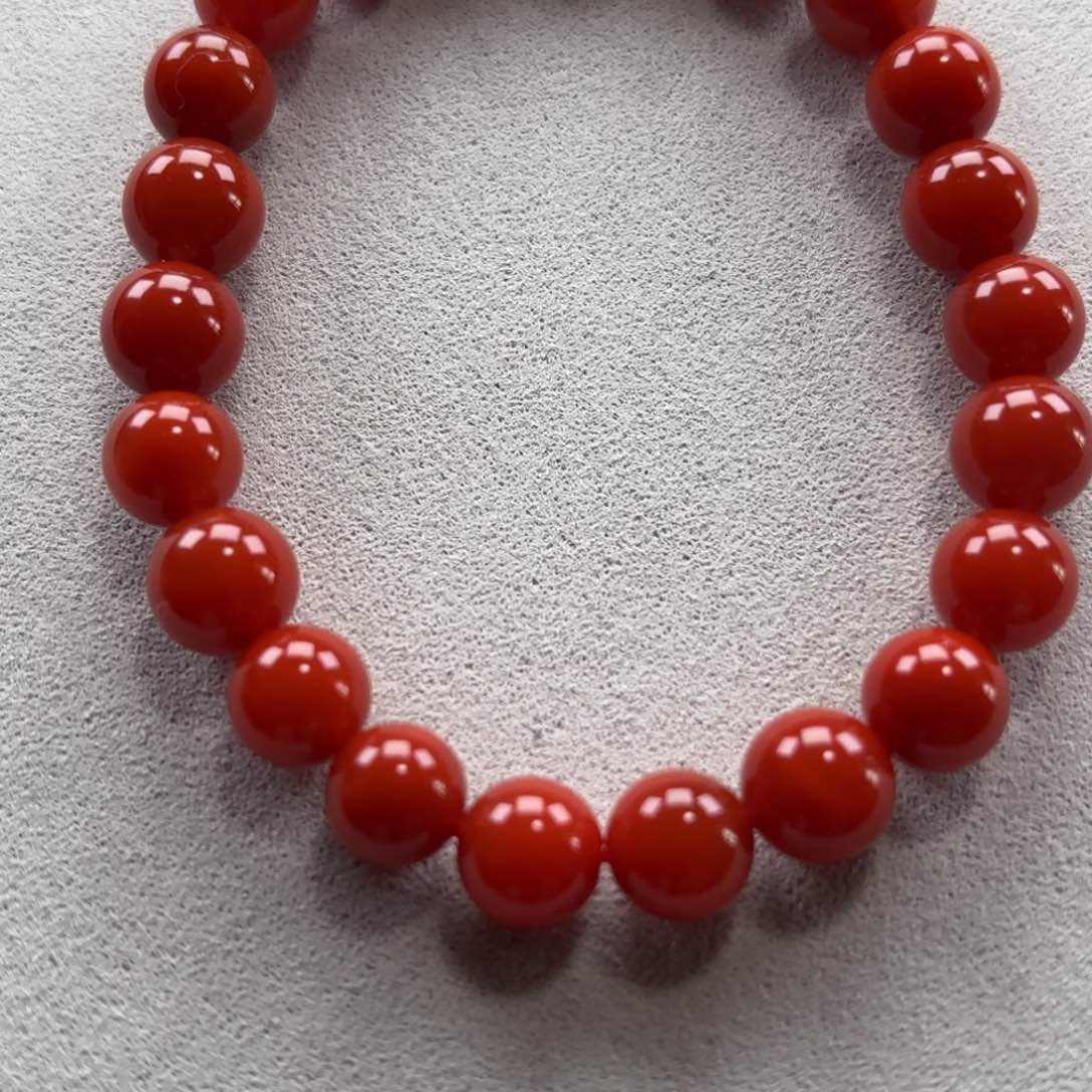 南红玛瑙8➕手串未镶嵌?**火