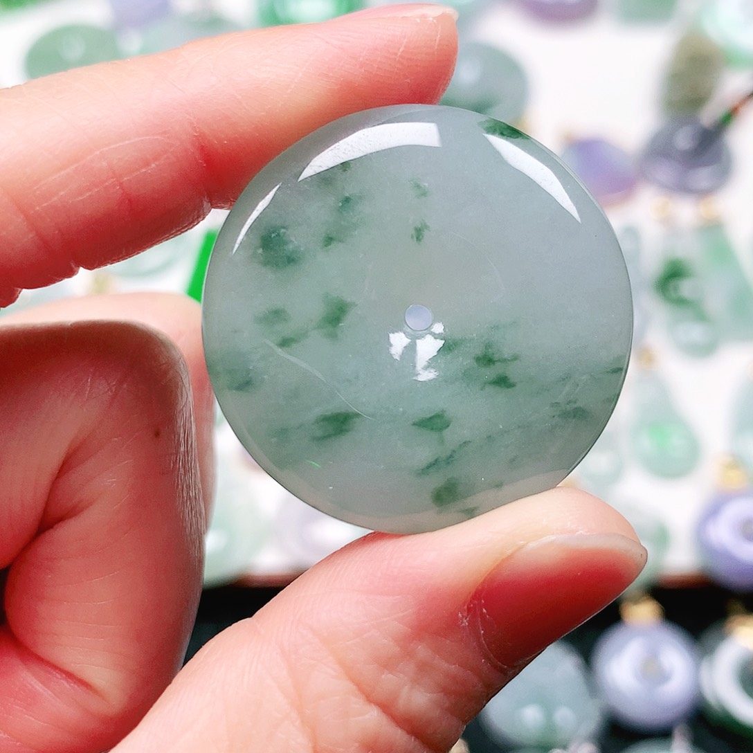 【闪购商品】翡翠未镶嵌吊坠(不含链)平安扣