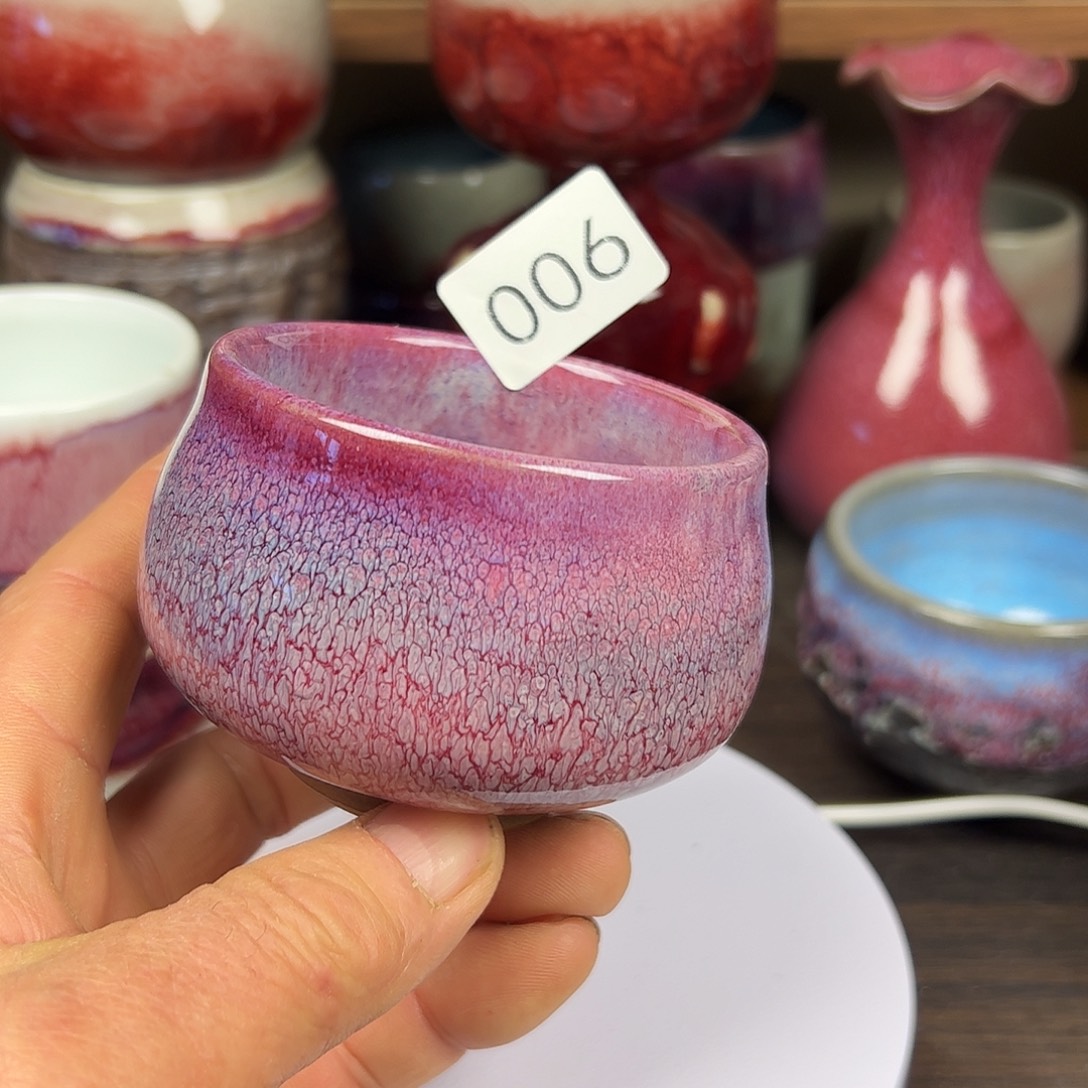 杯子钧瓷#钧瓷#原矿釉#高温#茶器#非遗传承
