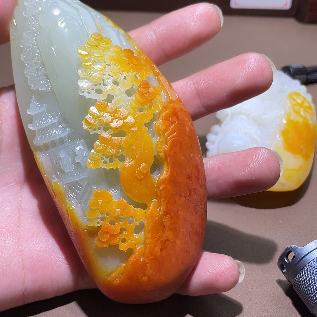 和田玉颈饰未镶嵌Z6