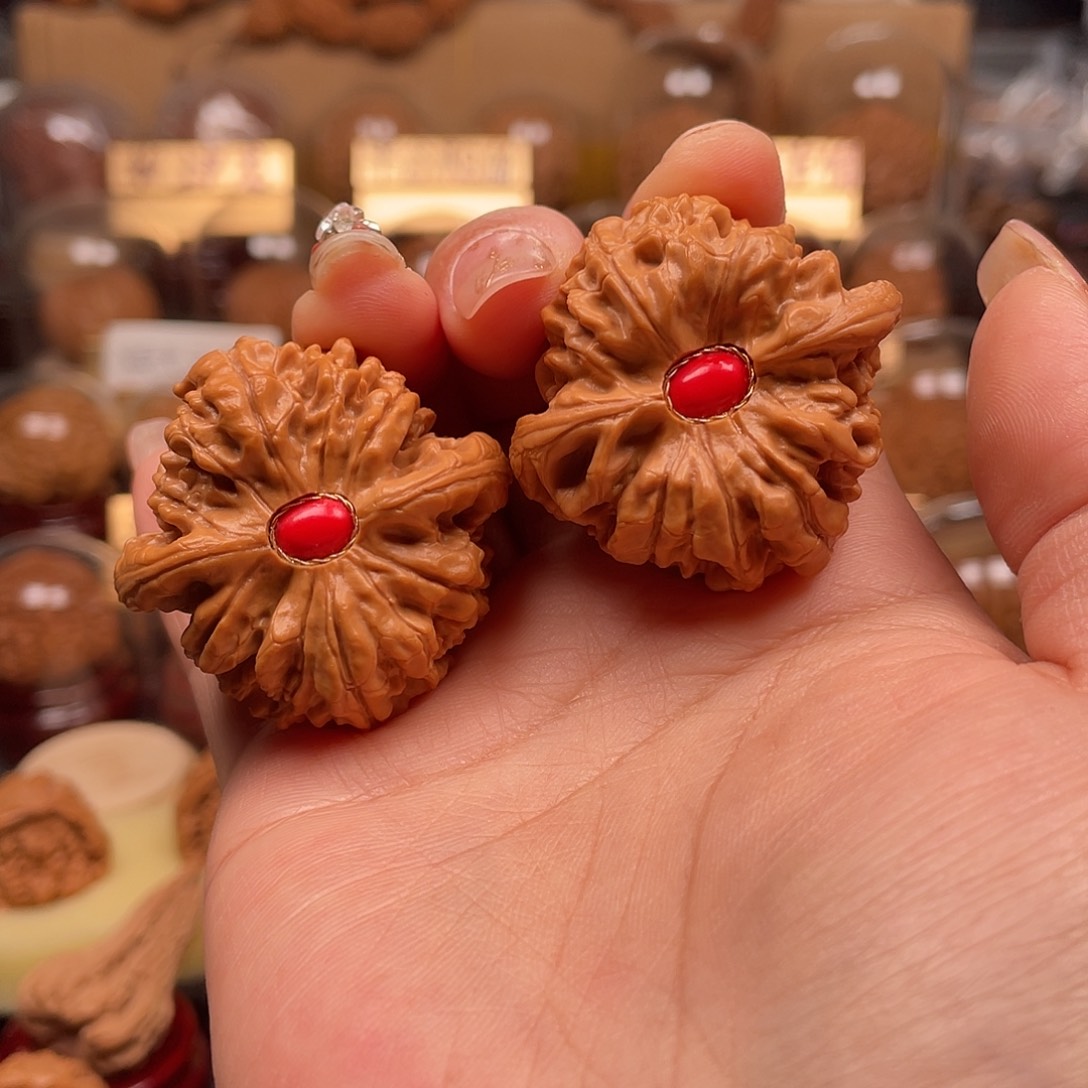 文玩核桃把件官帽41