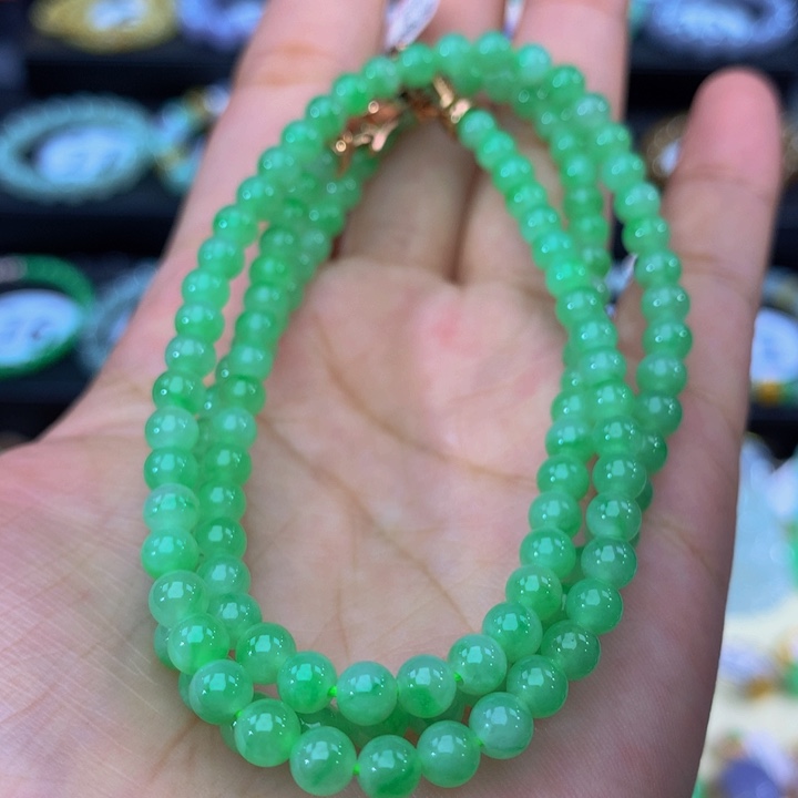 未镶嵌手链翡翠翡翠