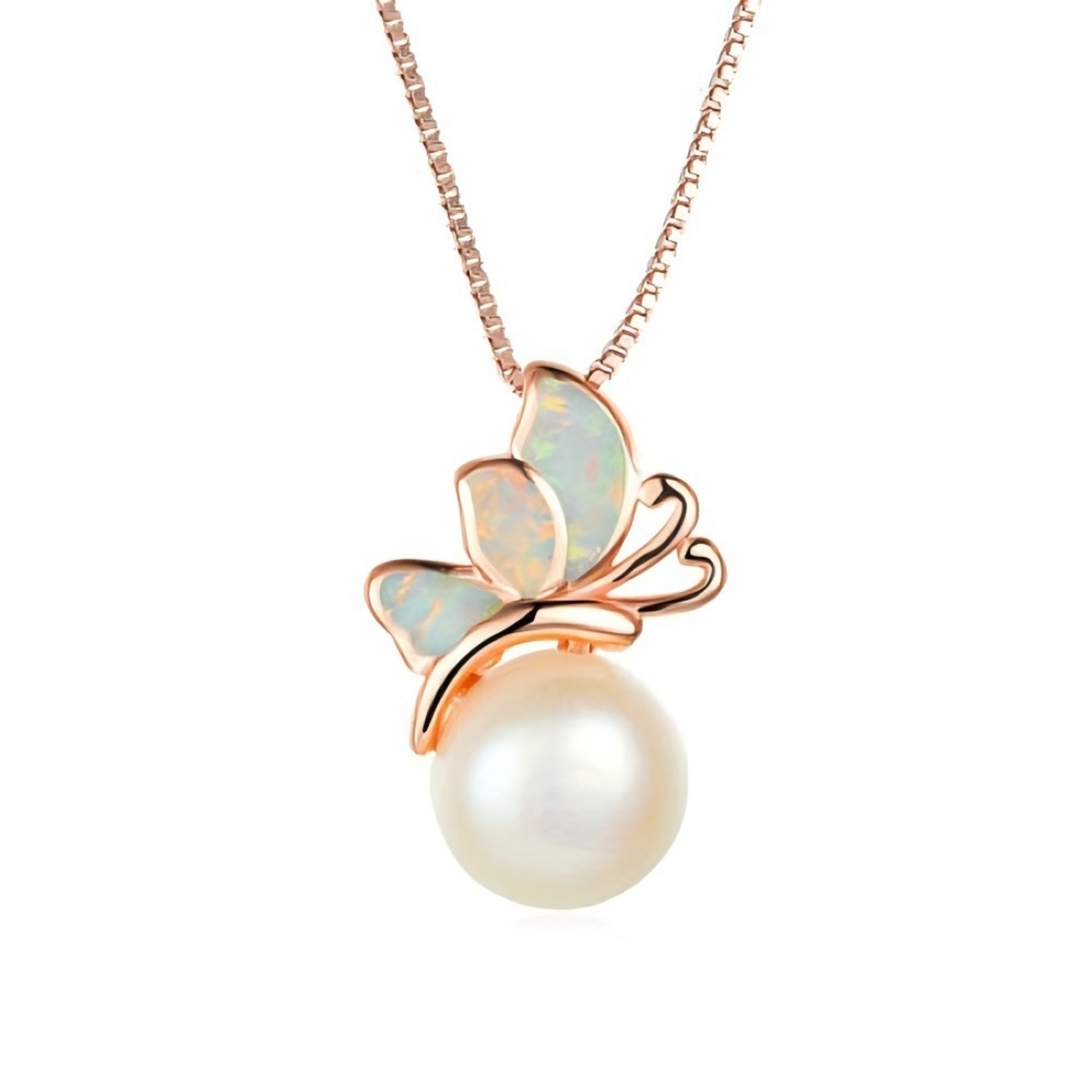 【小艾珠宝】9835【原创欧泊opal系列】设计师款女士项链