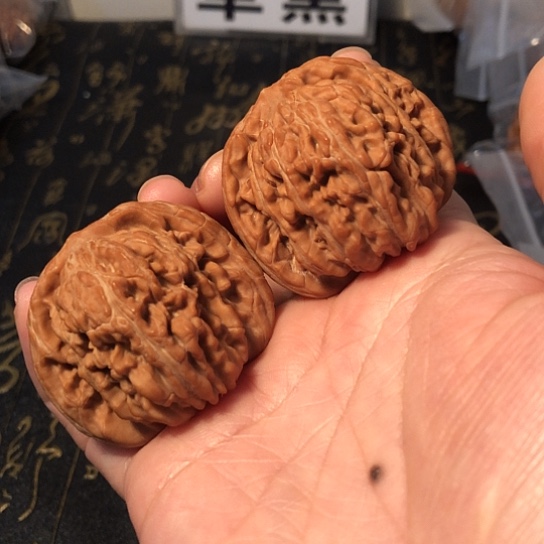 把件文玩核桃四座楼45mm