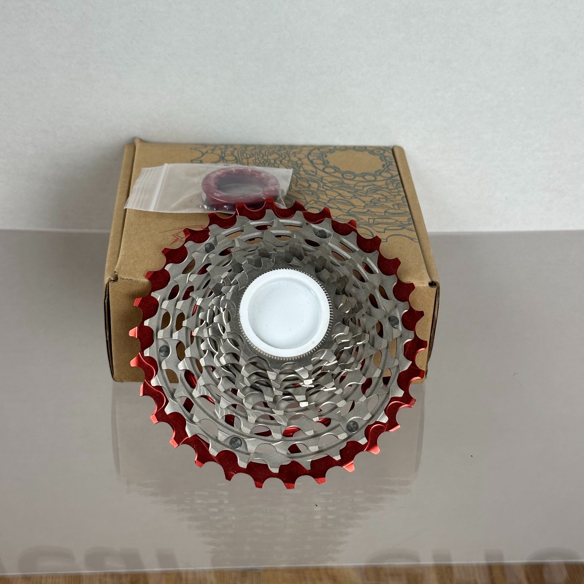 SIXWELL 超轻自行车飞轮11-30T 红色