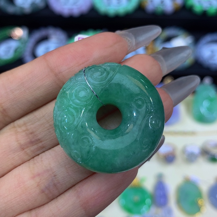 未镶嵌手链翡翠翡翠