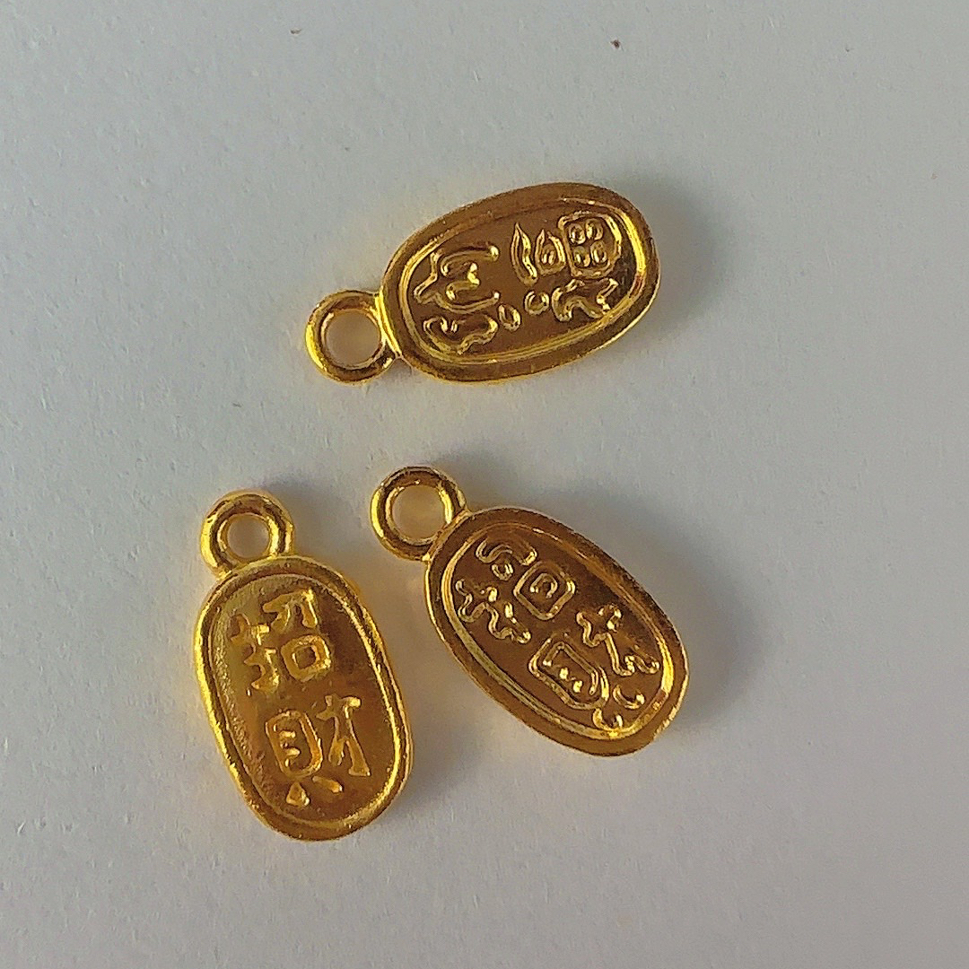 吊坠足银 足银银制品 足银手链脚链小吊坠配饰手工时尚百搭小吊坠