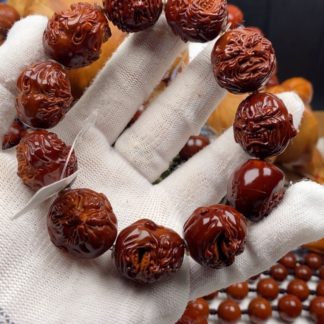 橄榄核手串K**落我想知道