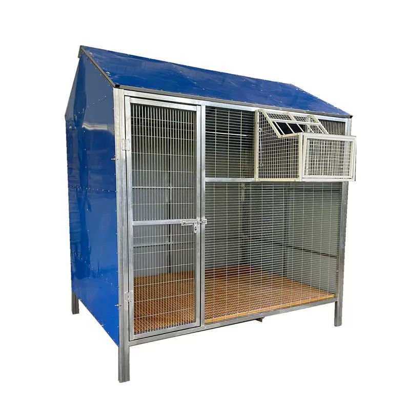 耐用镀锌网定制拼装鸽笼适合阳台庭院户外散养繁殖鸽子养殖笼