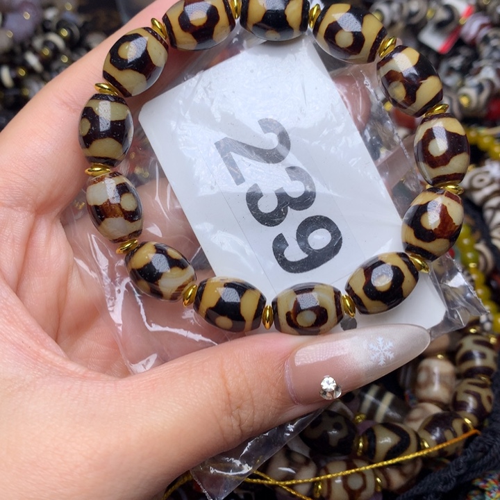 玛瑙/玉髓未镶嵌发一条