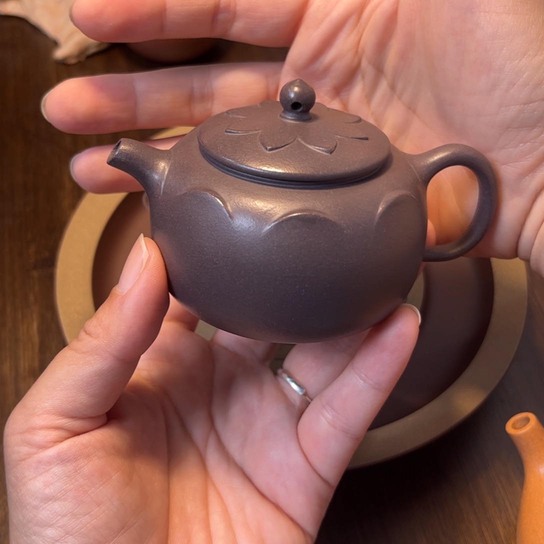茶壶紫砂紫砂茶具半手工制作