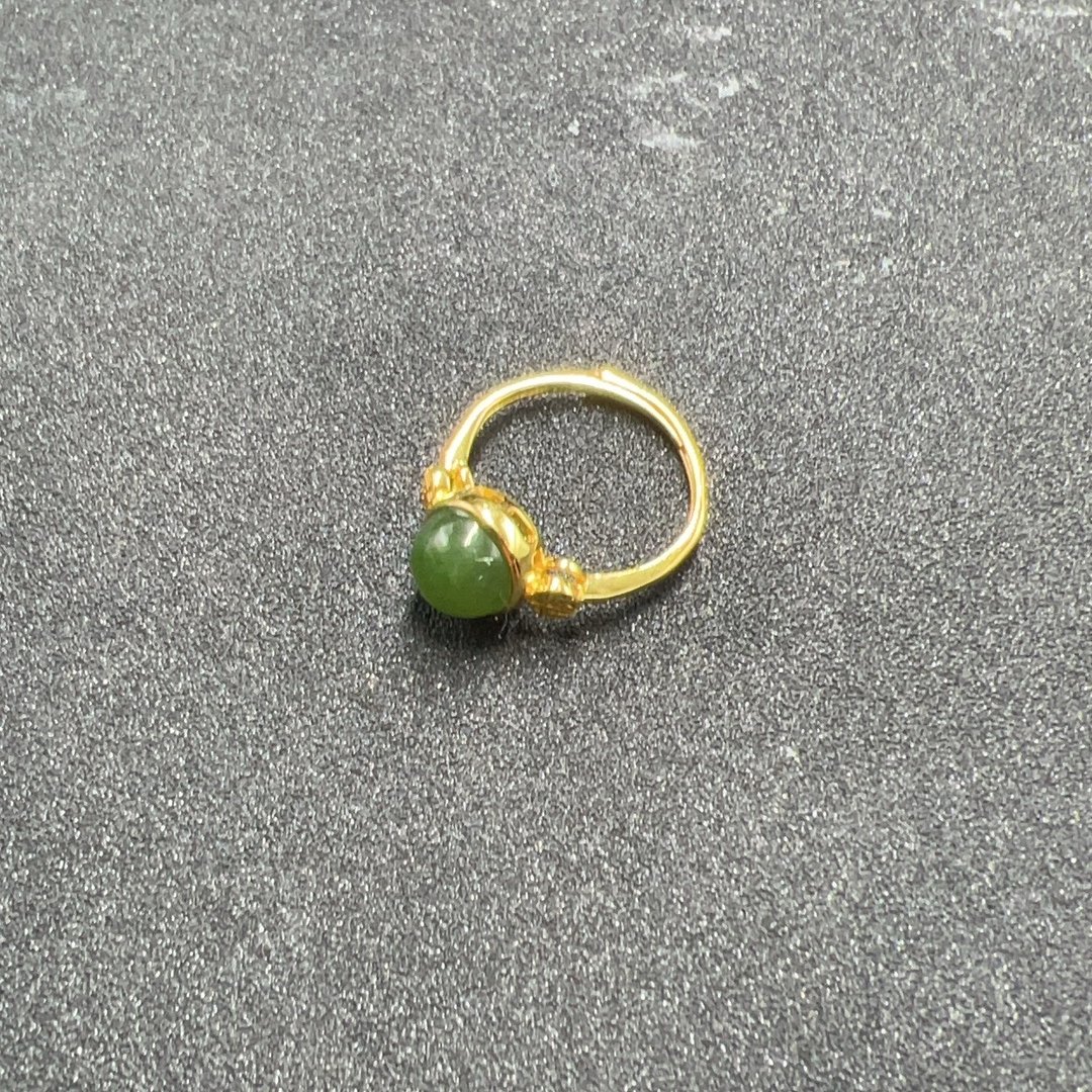 BY0108FZJT标10 和田玉福临戒指