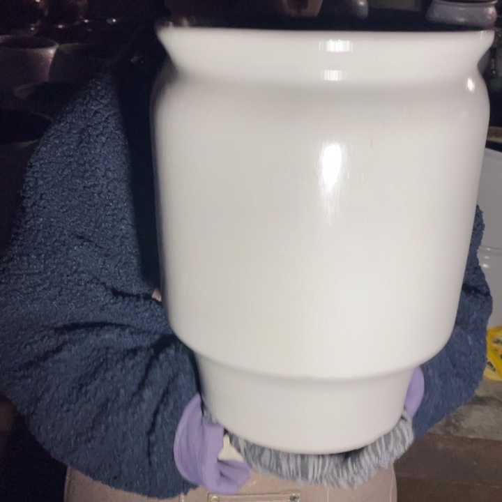 紫砂花盆口24高32正品正品