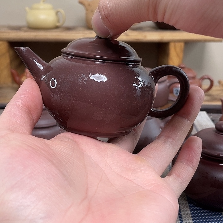 弘***茶壶紫砂原矿手工紫砂壶