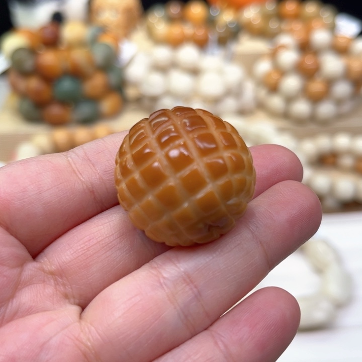 菩提根/象牙果手串大菠萝包1-24-72