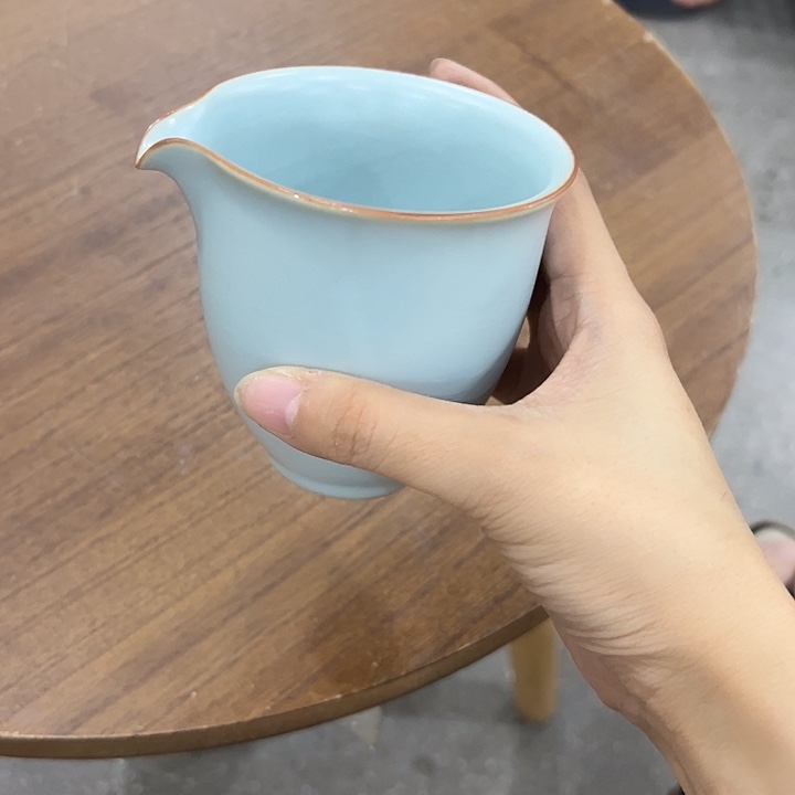 龙泉云间青瓷小米茶器