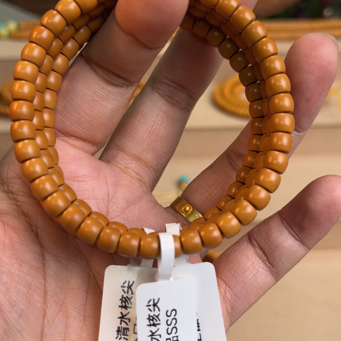 橄榄核手串/手链@@单圈6.2