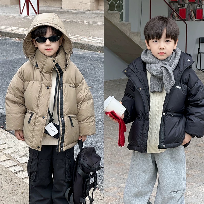 （701-711）冬季线下实体品牌儿童棉服加厚加绒外套