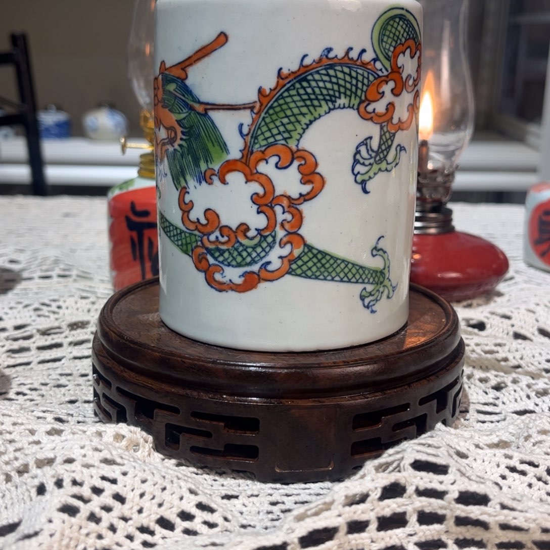 摆件景德镇陶瓷香薰灯