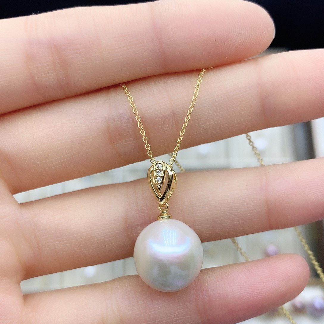 淡水珍珠颈饰合金