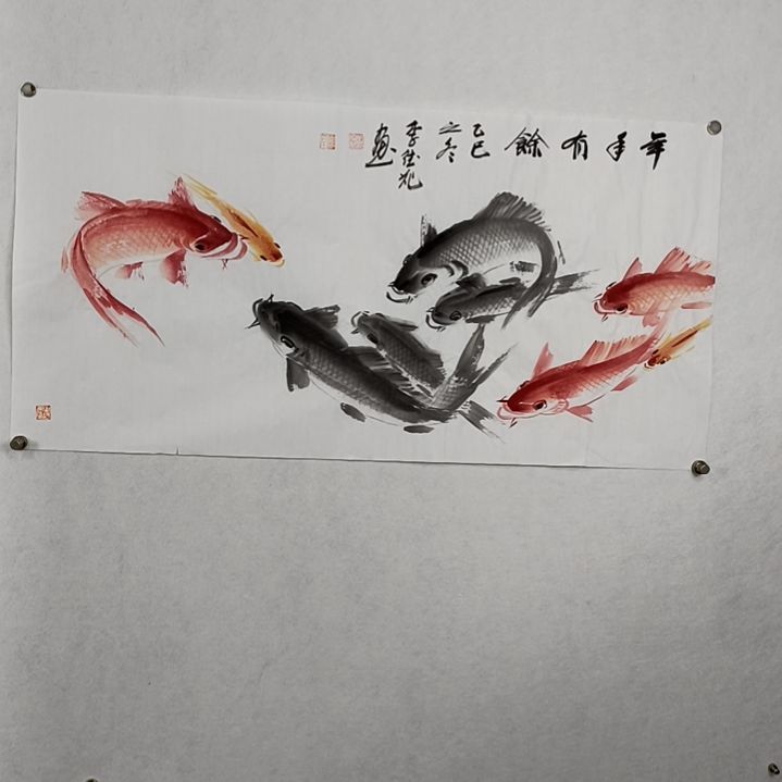 装饰字画小品手工画5536