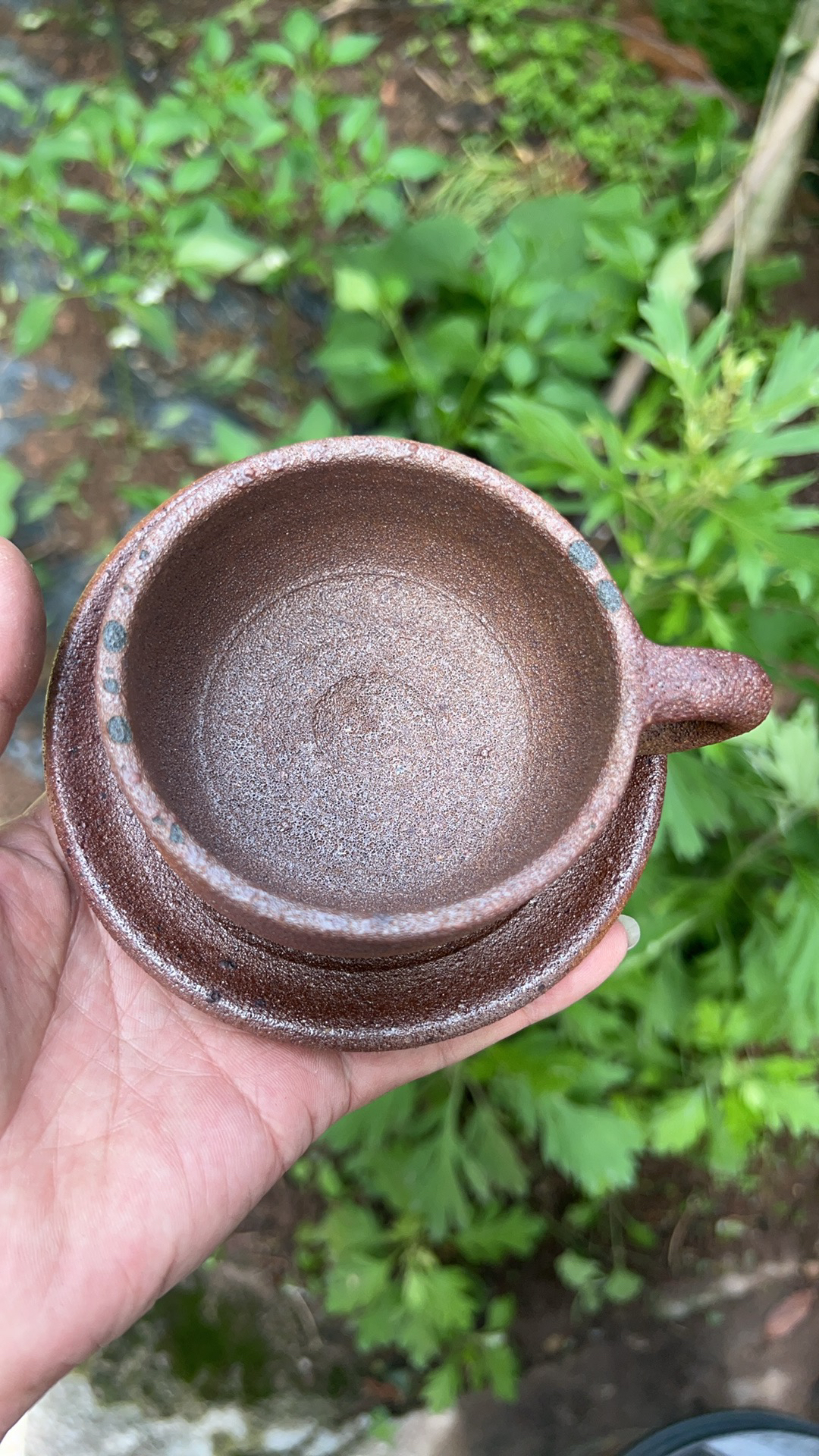 荥经黑砂明火炭烧柴烧宝瓶手冲壶茶壶茶具130cc