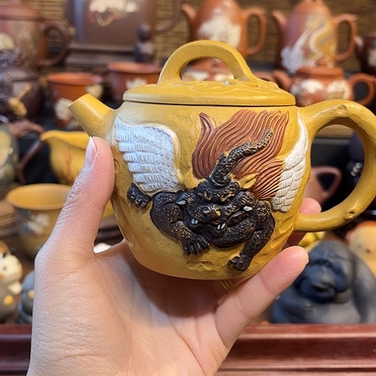 紫砂茶杯你***一紫砂壶微瑕