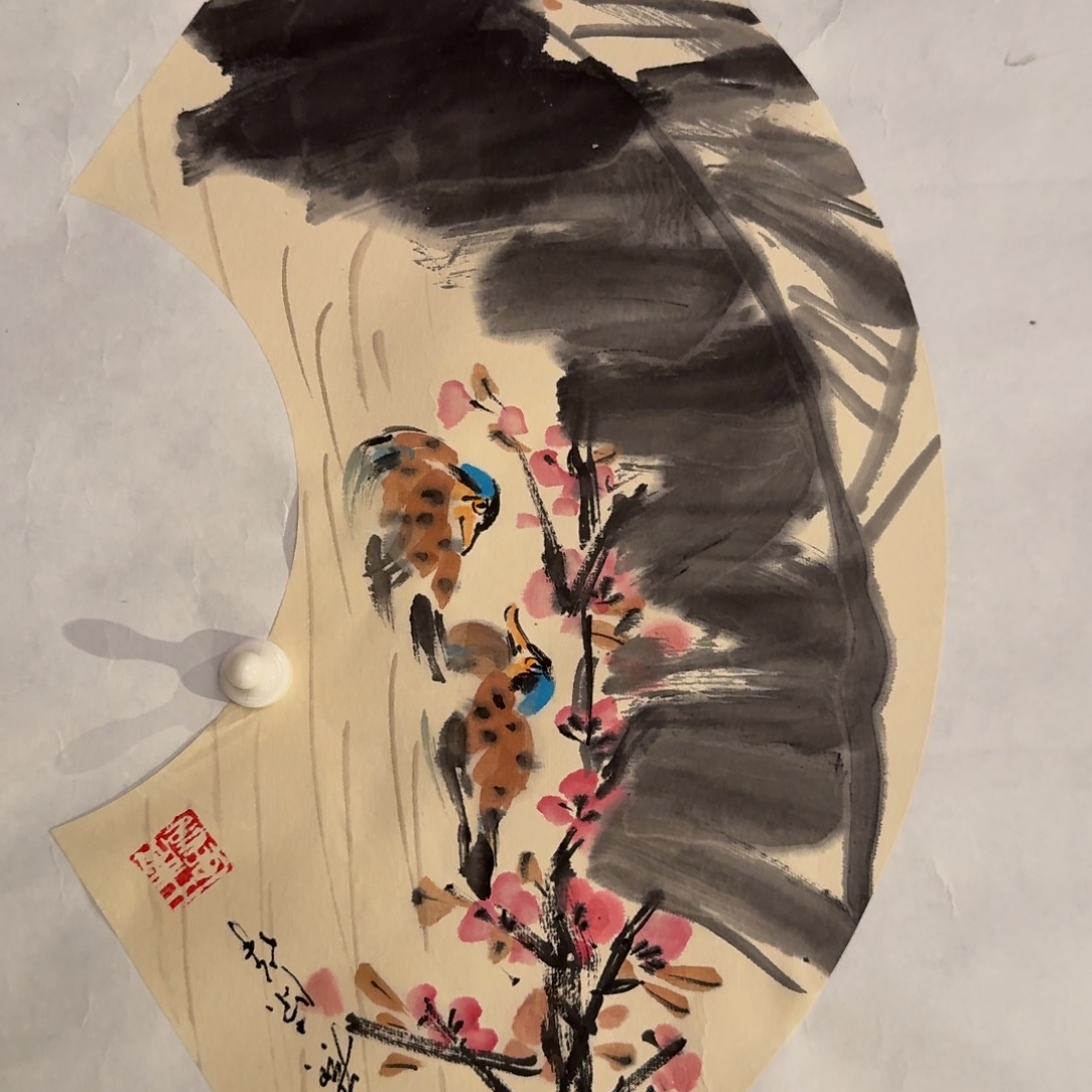 国画王老师作品画作