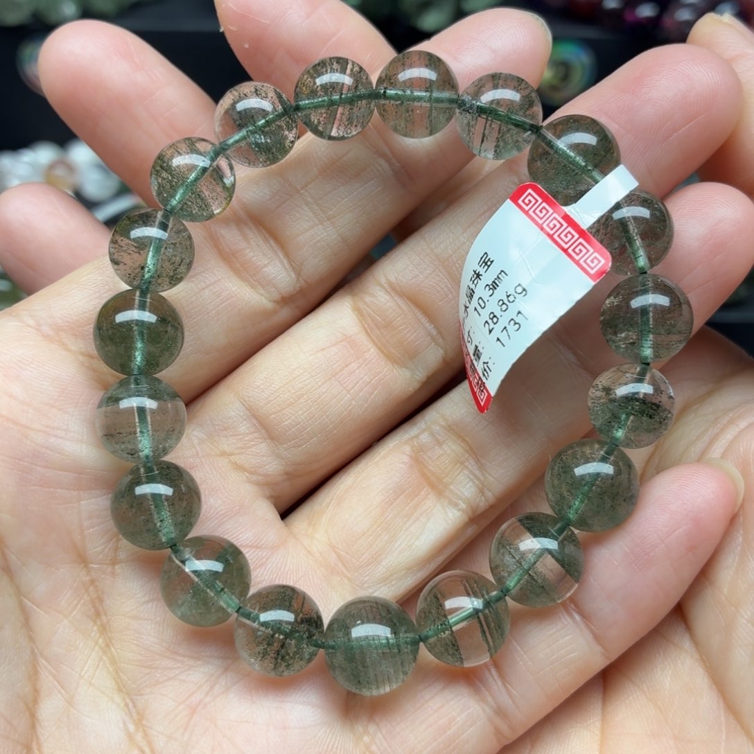 水晶未镶嵌手链天然水晶