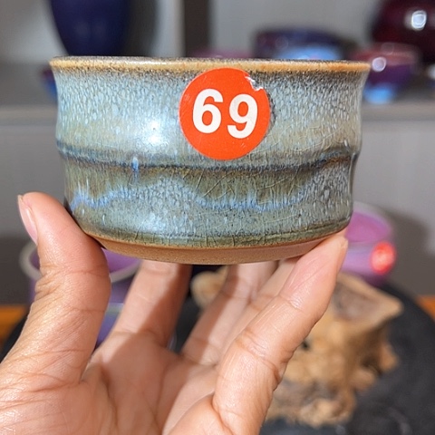 杯行*者原矿釉手工制作钧瓷
