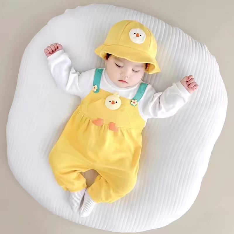 婴儿宝宝洋气红色分体套装 吴熙母婴优选专用链接