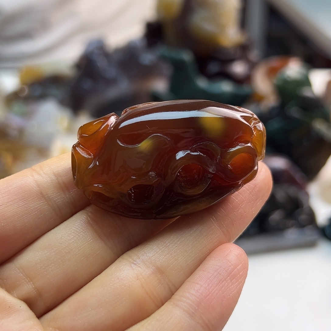 玛瑙/玉髓未镶嵌颈饰