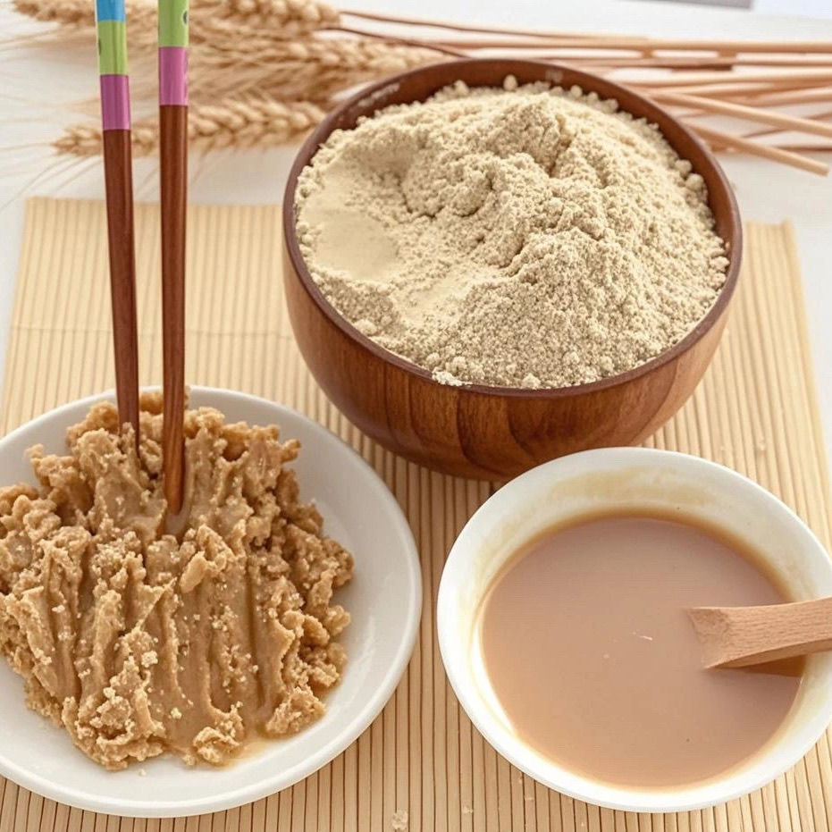 湖北特产 熟糯米粉 籼米粉子 籼米面  炒面 湖南特产