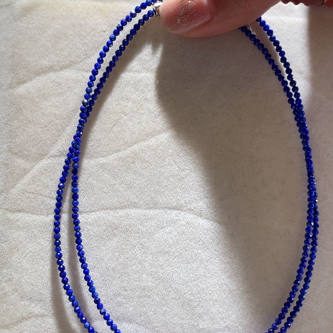 青金石合金颈饰大气款