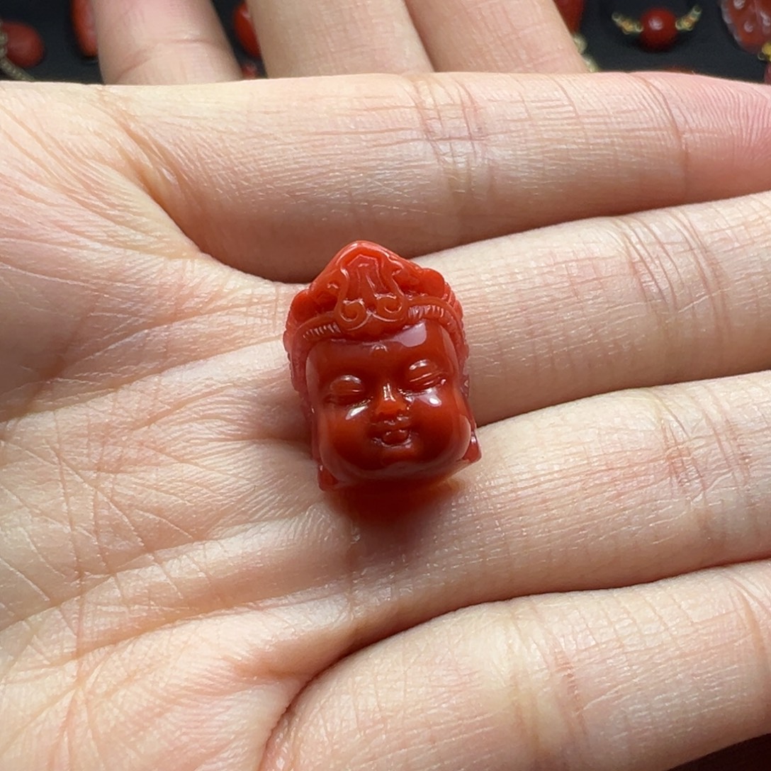 南红玛瑙未镶嵌吊坠