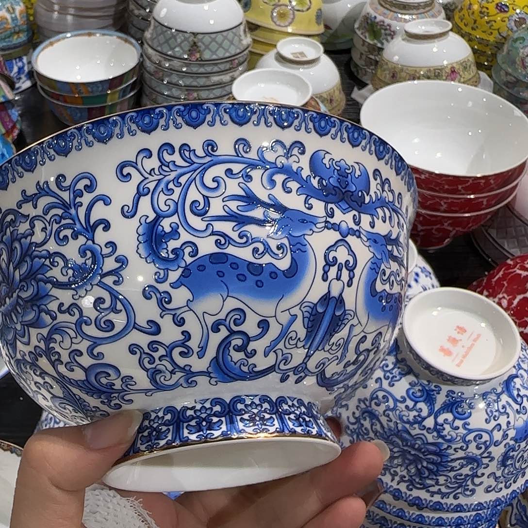 骨瓷珐琅彩工艺制作